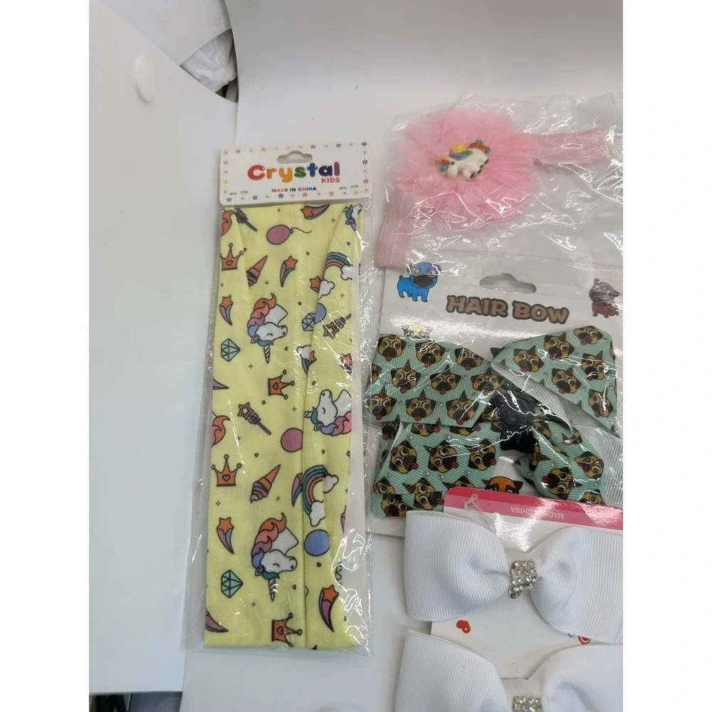 Lot Of Kids Mickey Mouse Hair Clips And Assorted Hair‎ Clips